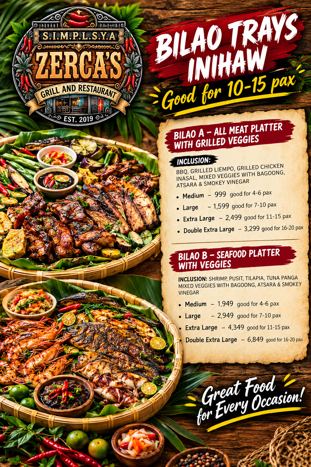 Bilao package image