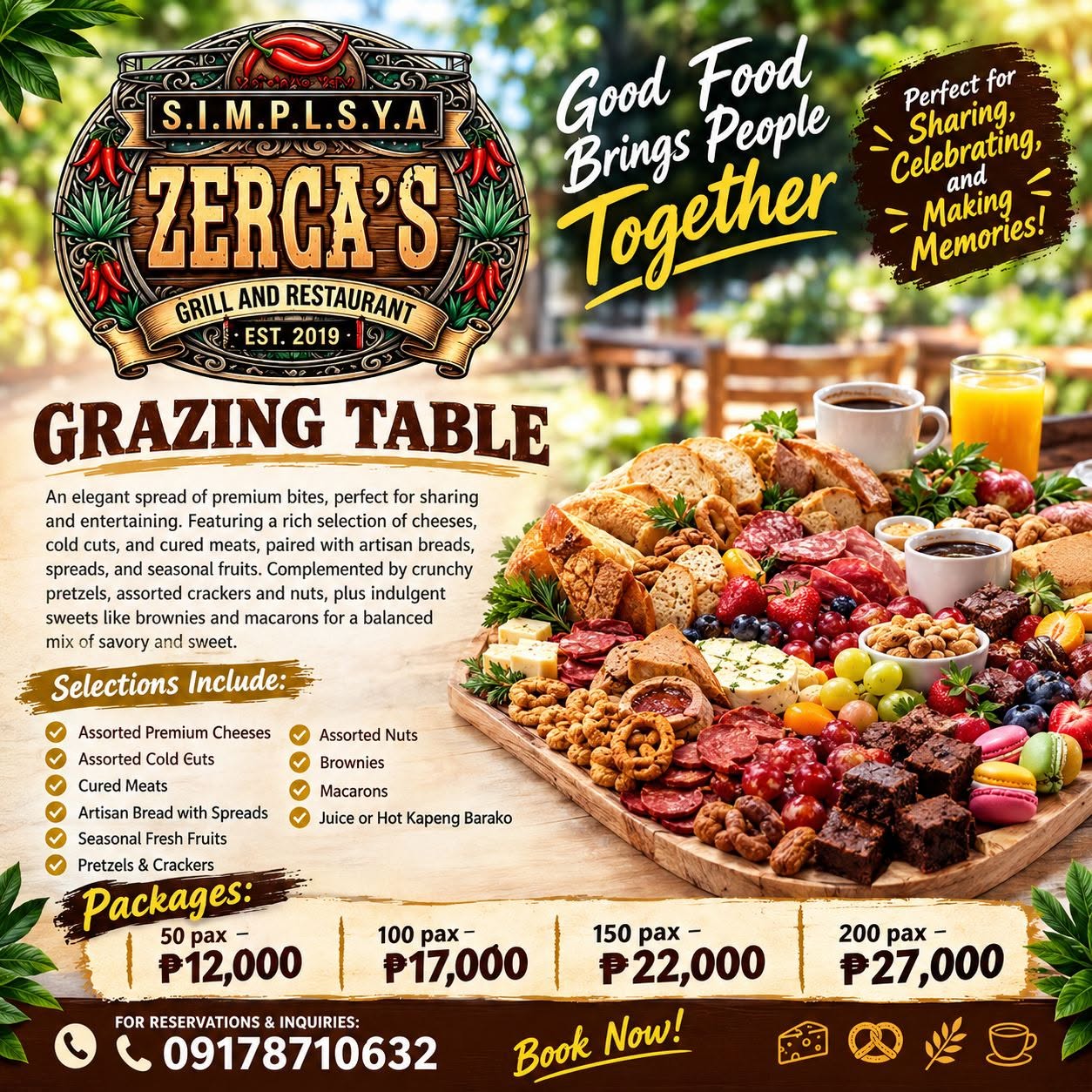 Grazing table