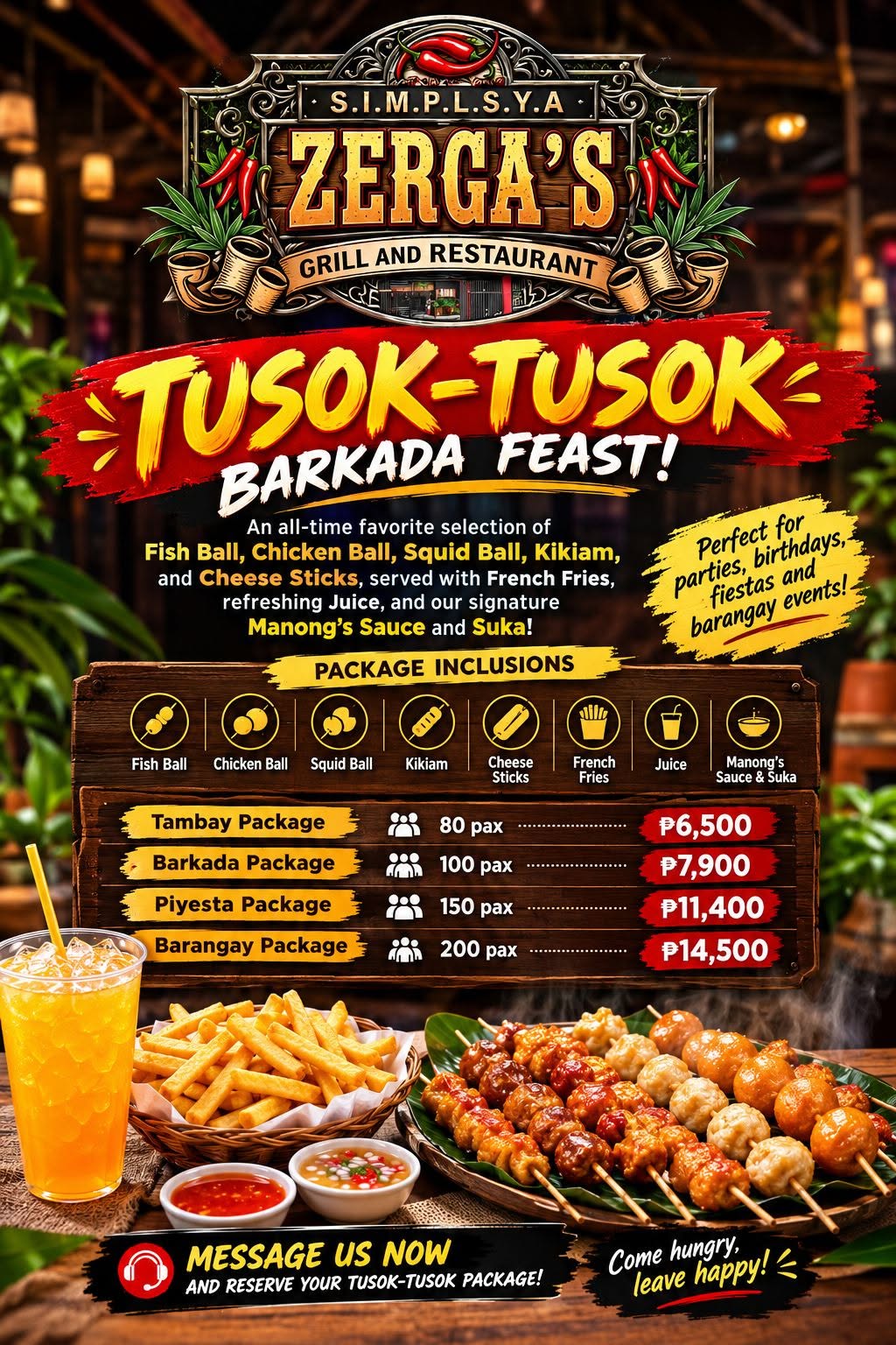 Tusok-tusok skewers